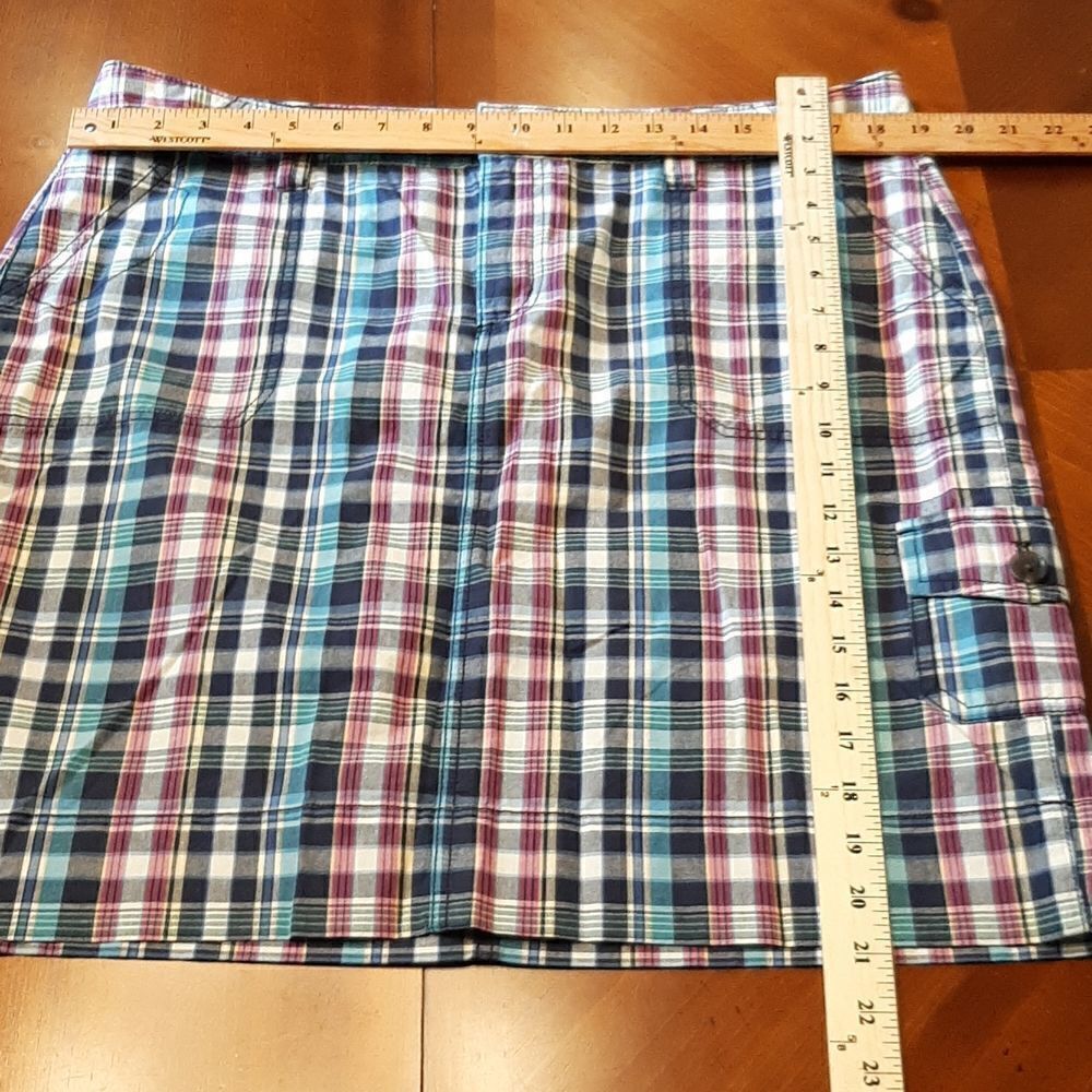 Bass Heritage Plaid Cotton Skirt - Picture 7 of 7
